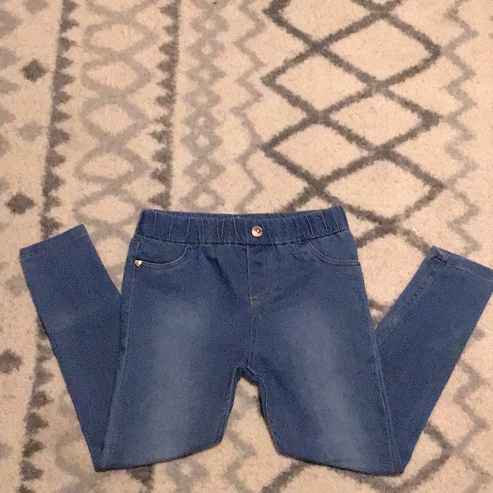 Girls denim jeggings size 6x